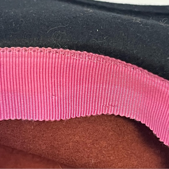 Vintage Frank Olive Saks 5th Avenue Brown Black Wool Bucket Hat One Size 22" - Picture 9 of 16